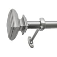 thumbnail image 1 of Decopolitan 7/8" Diameter Square Adjustable Curtain Rod Set, 1 of 3