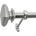 thumbnail image 1 of Decopolitan 7/8" Diameter Square Adjustable Curtain Rod Set, 1 of 3