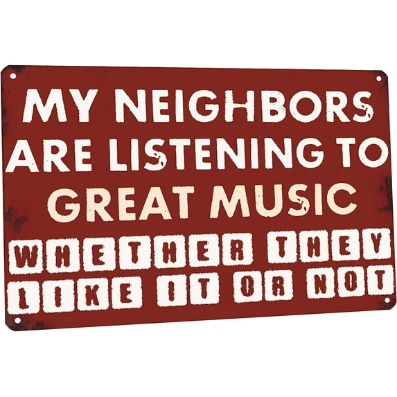 Decor 12'' x 8'' Funny Vintage Tin Signs Sarcastic Retro Metal Signs For Home Wall, Backyard, Cafes, Bar, Man Cave