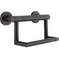 thumbnail image 1 of Delta Faucet 41550-RB Decor Assist 6"  Tissue Paper Holder w/ Assist Bar Bronze, 1 of 6