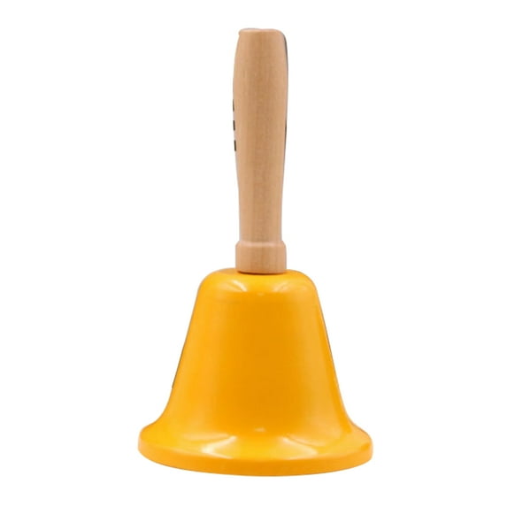 Decor Bling Decor Wedding Decoration Service Bell Desktop Bell Christmas Jingle Bell Bamboo Golden - yellow