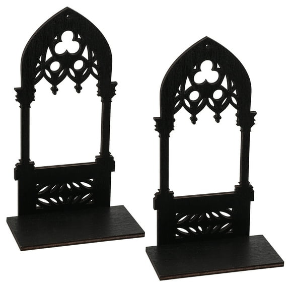 Decor Candle Gothic Black Candelabra Tealight Wall Holder Crystal Shelf Vintage Wall-mounted
