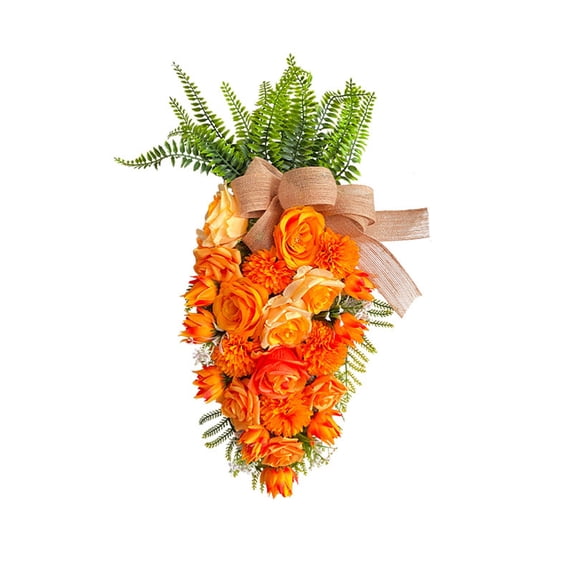 Decor Clearance! YZEGDCH Easter Wreaths, Summer Wreaths for Front Door, Spring Summer All Season Home and Outdoor