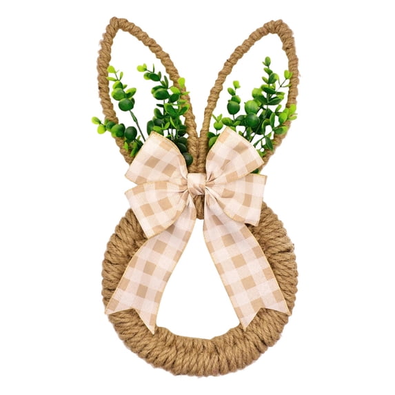Decor Clearance! YZEGDCH Easter Wreaths for Door, Artificial Summer Wreath, Indoor Outdoor Home Decor and Easter Celebration