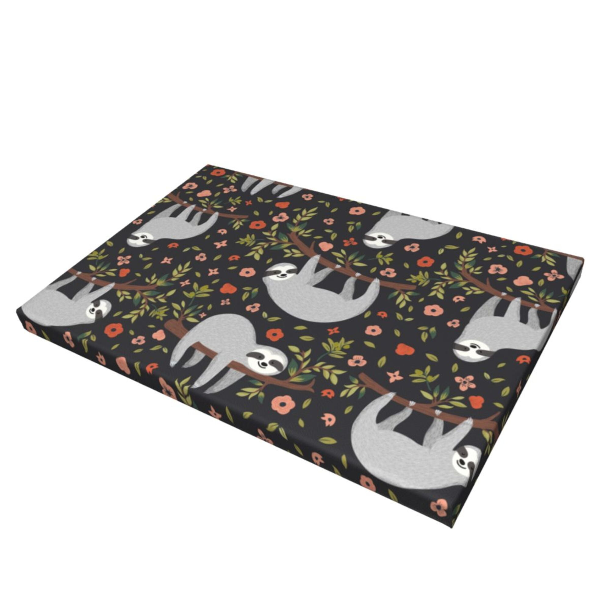 Decor Cute Sloths Animal Wall Decor Bathroom Canvas Painting Modern ...