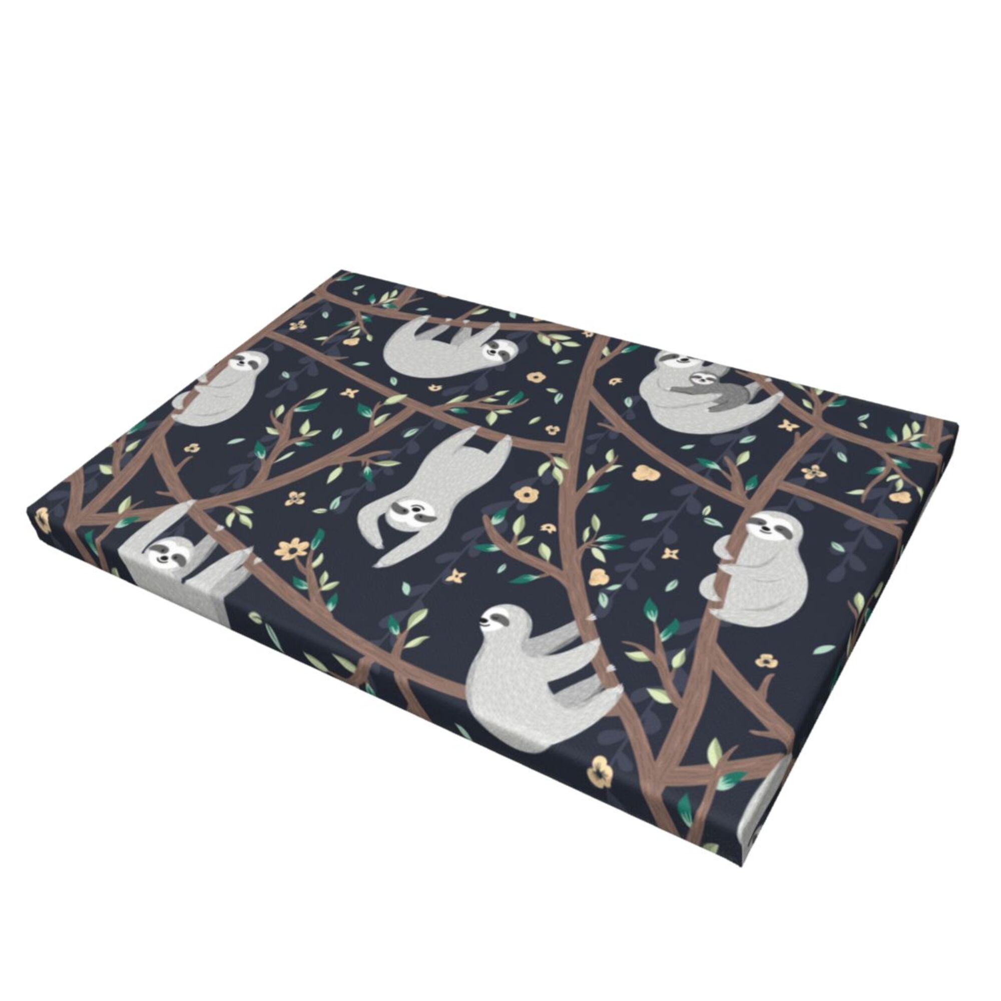 Decor Cute Sloths Animal Wall Decor Bathroom Canvas Painting Modern ...