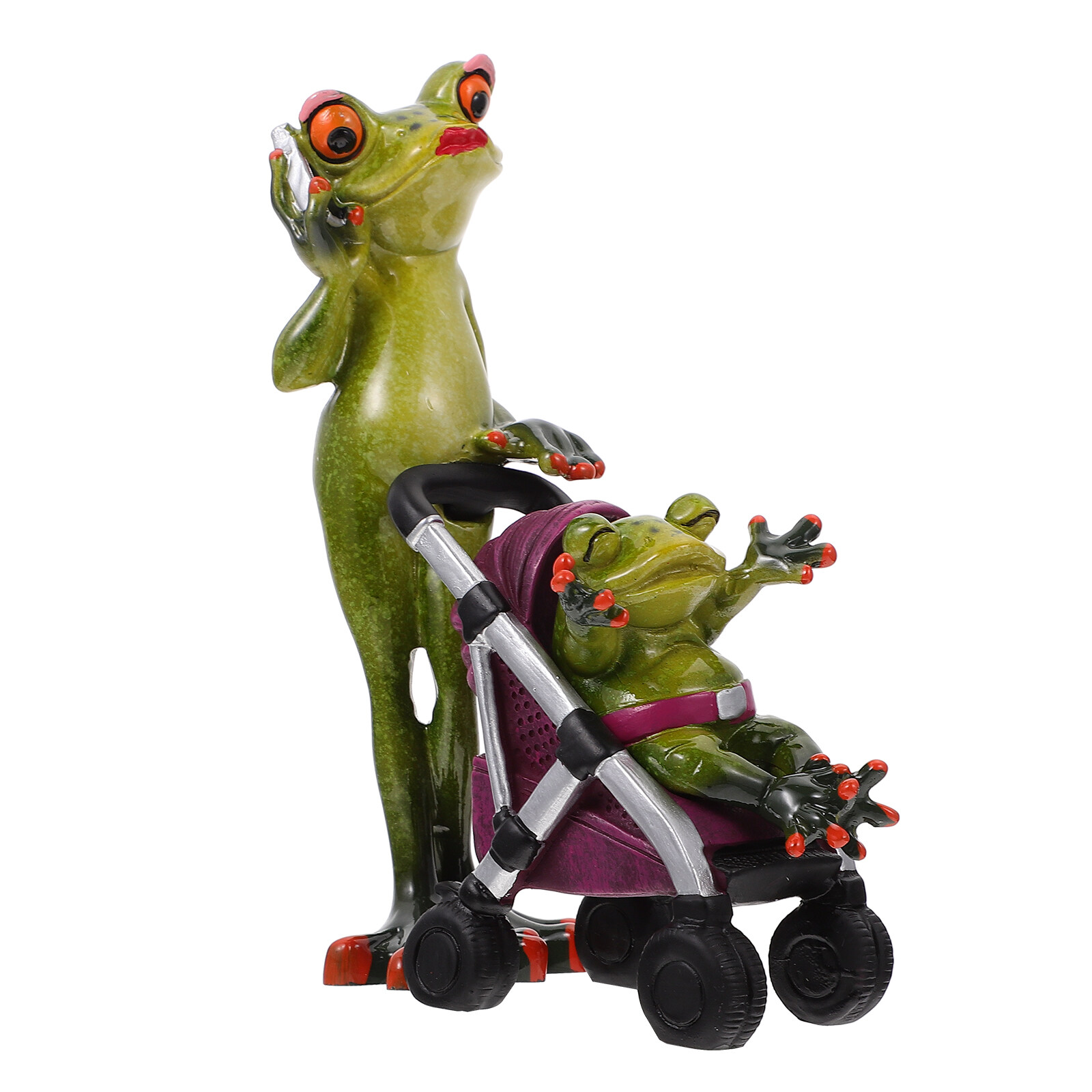 Decor Funny Figurines Garden Novelty Ornament Frogs Frog Resinanimal