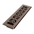 thumbnail image 1 of Decor Grates Floor Register 3.75 X 15.5, Brushed Nickel, Plastic SPH214-NKL, 1 of 8