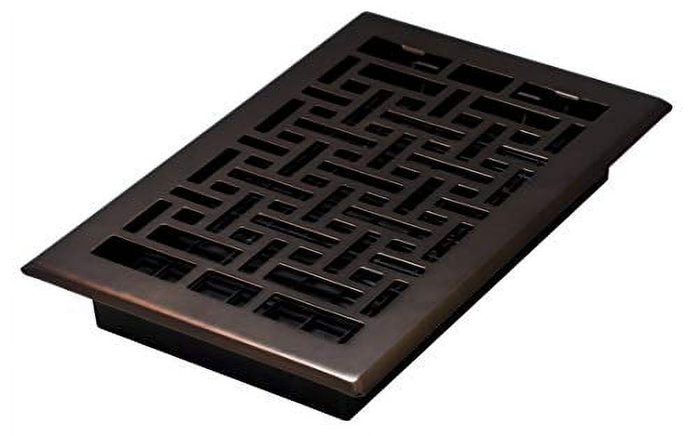 Oriental Rubbed Bronze 6 x 10 Floor Register