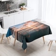 thumbnail image 1 of Decor Home Cloth Table Kitchen Restaurant Waterproof Resistant Stain Tablecloth Rectangular Printed, 1 of 5