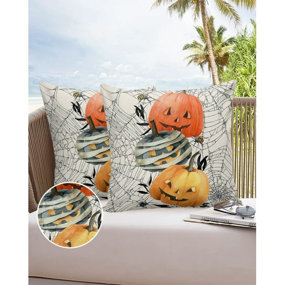 Decor Home Covers Cushion Patio Garden Case Cover Pillow Sofa Waterproof Pillowcase Outdoor Purple