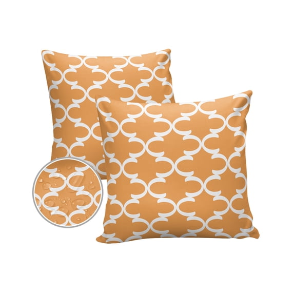 Decor Home Covers Cushion Patio Garden Case Cover Pillow Waterproof Pillowcase Outdoor Checks Geome