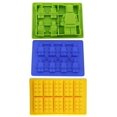 thumbnail image 1 of Decor Hut Lego Shape Molds, Set Includes 3 Silcones Molds, Lego People and Bricks, great for jello, Ice Chocolate Candies or Gummy Bear, Great for Wax and Candles or Even Crayons!!, 1 of 3