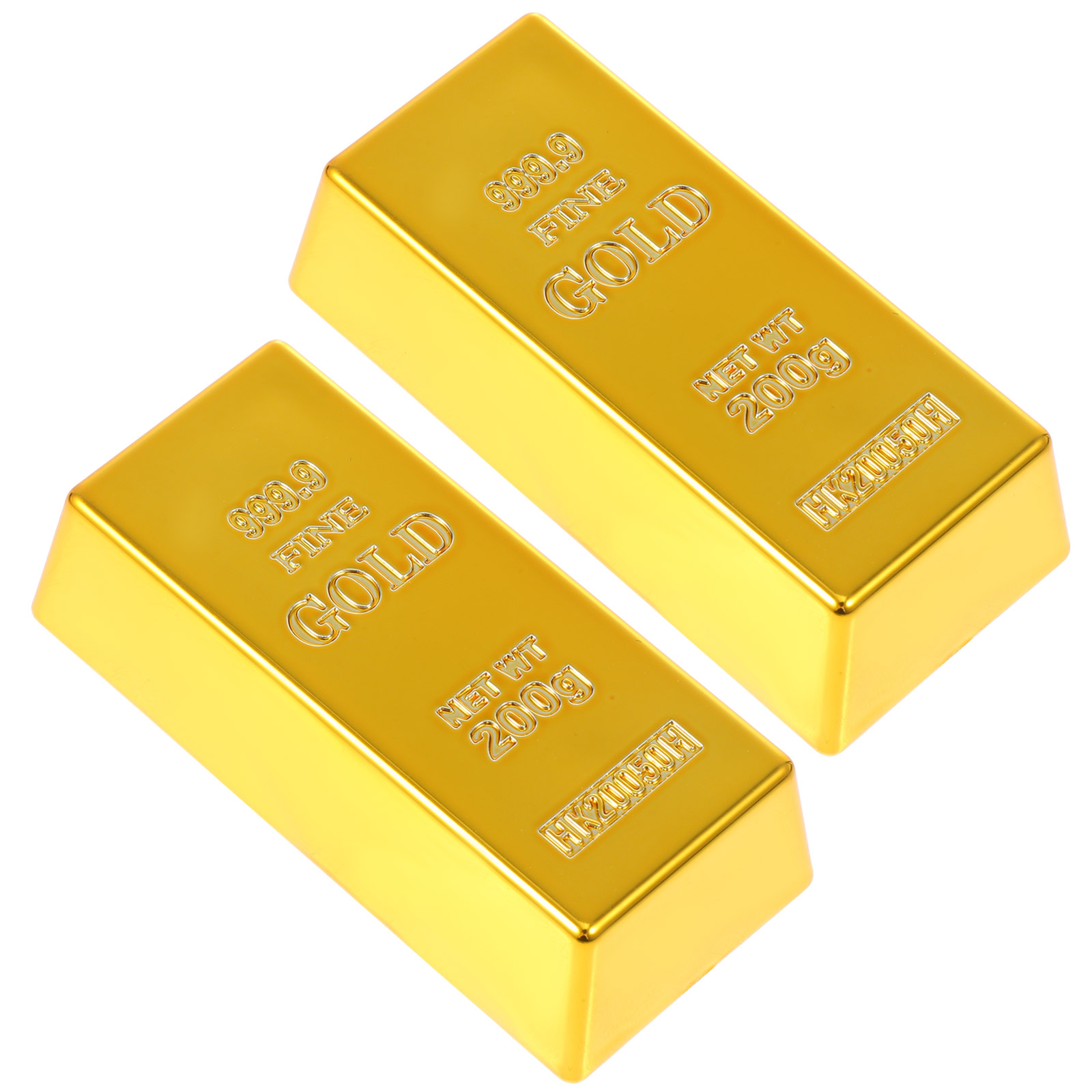 Decor Kids Gift Bullion Gold Bar Fake Gold Bar Gold Bricks Prop