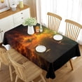 thumbnail image 1 of Decor Kitchen Room Dining for Cover Table Rectangular Way Milky Universe The In Planets Stars Galax, 1 of 5
