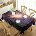 thumbnail image 1 of Decor Kitchen Room Dining for Cover Table Rectangular Way Milky Universe The In Planets Stars Galax, 1 of 5
