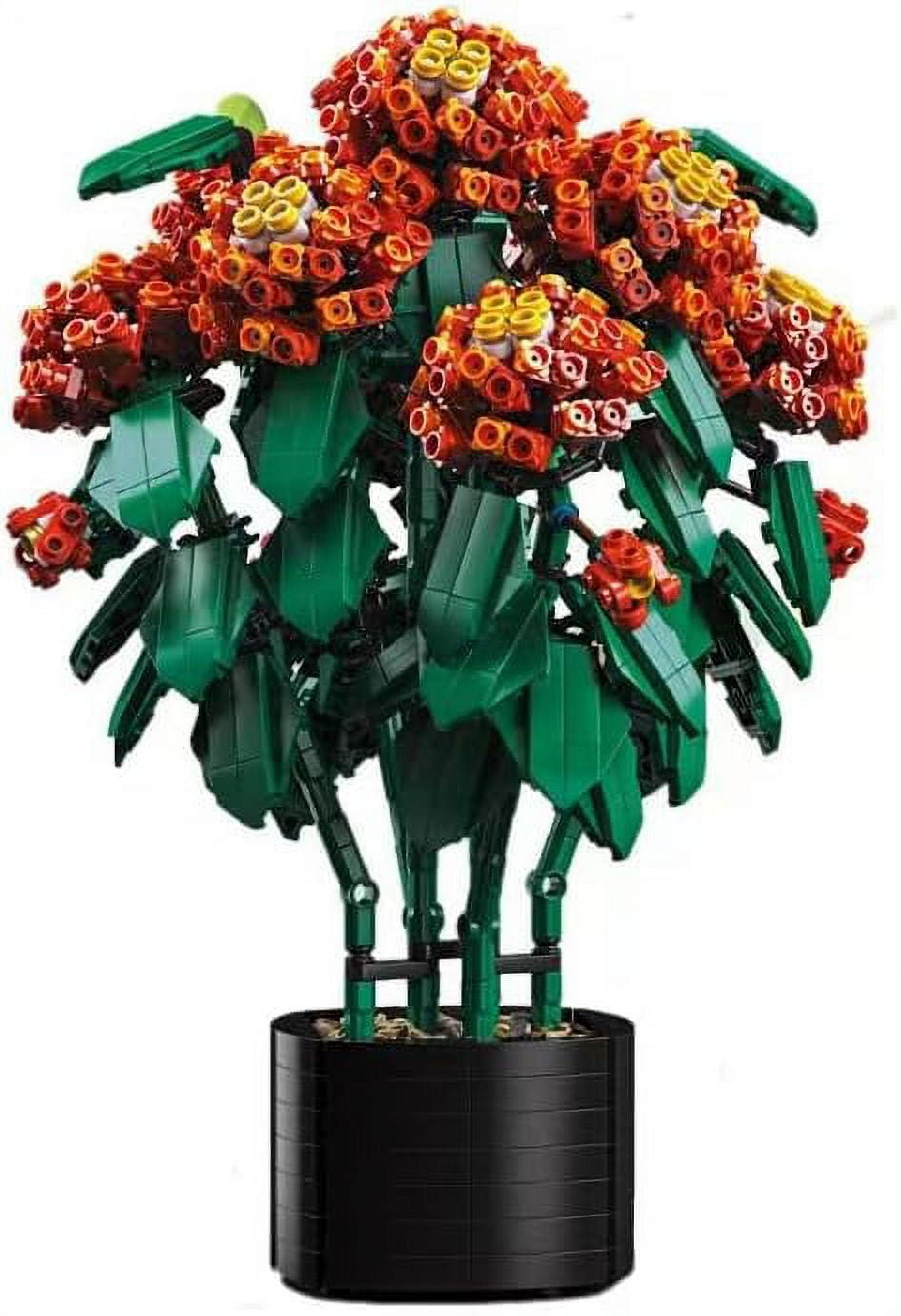 Decor Lantana Camara Building Blocks Set, Artificial Plant Bouquet
