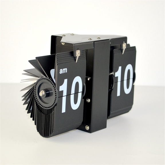 Decor Living Room Decoration Gift Ideas Modern Creative Flip Clock Stainless Steel Desk Watch Strip Digital Clocks Bedroom