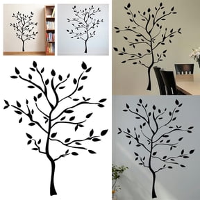 Decor Long Tree Wall Sticker On Room Kids Art Branch Decal Home Decor/ Decorative wall stickers