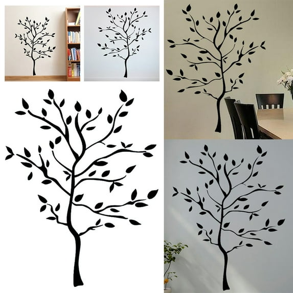 Decor Long Tree Wall Sticker On Room Kids Art Branch Decal Home Decor/ Decorative wall stickers