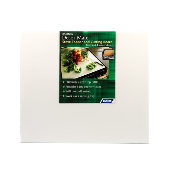 Decor Mate Stove Topper White 17" x 19-1/2" x 1/2"