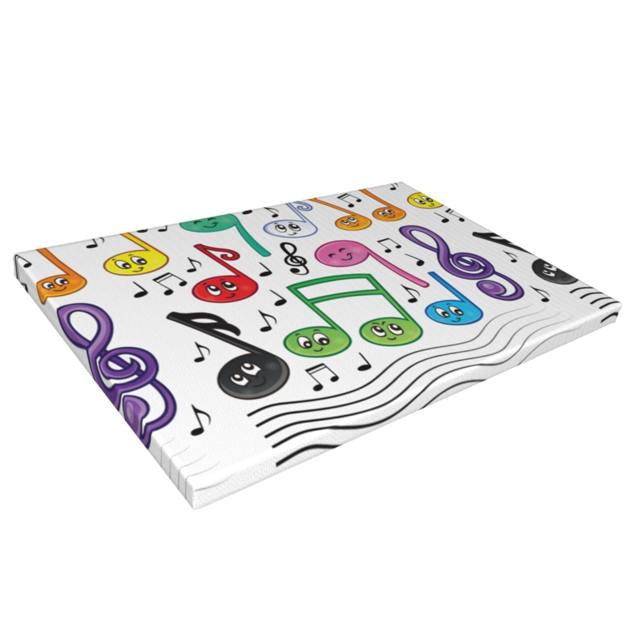 Decor Music Notes Wall Decor Bathroom Canvas Painting Modern ...