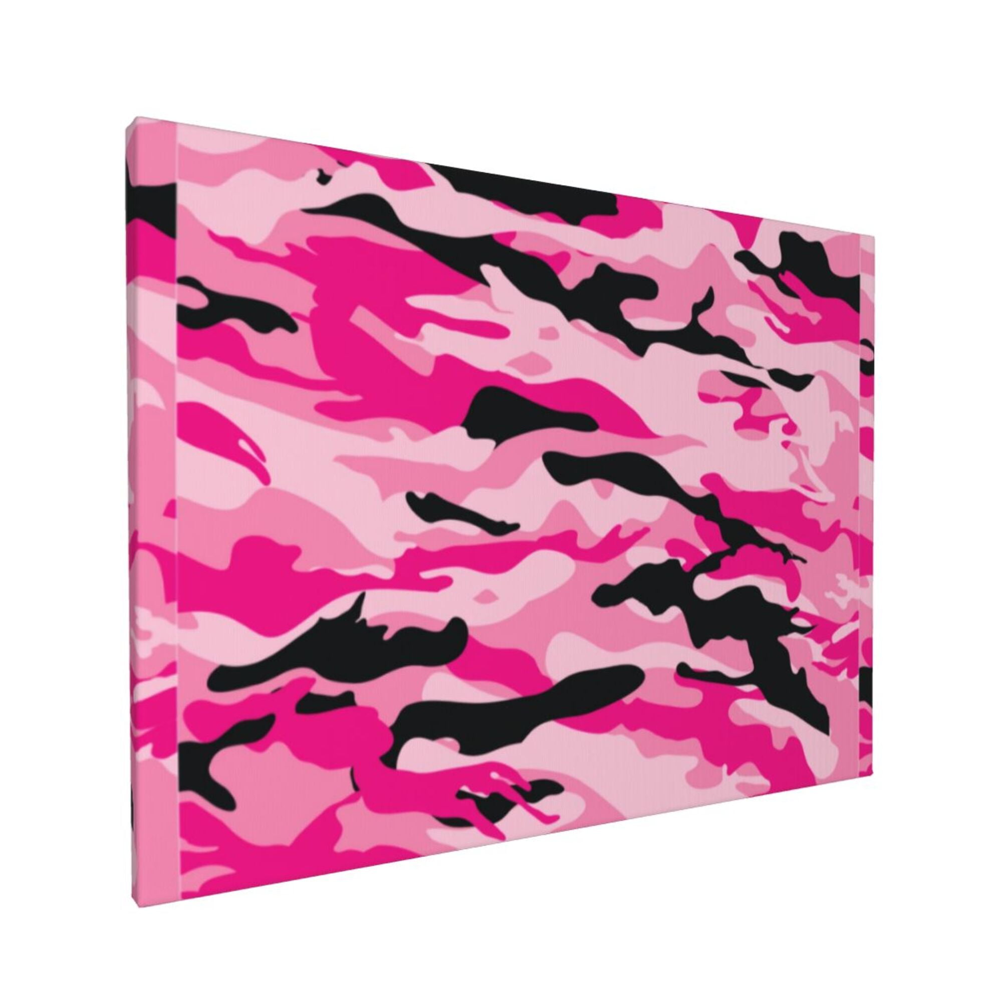 Decor Pink Camo Wall Bathroom