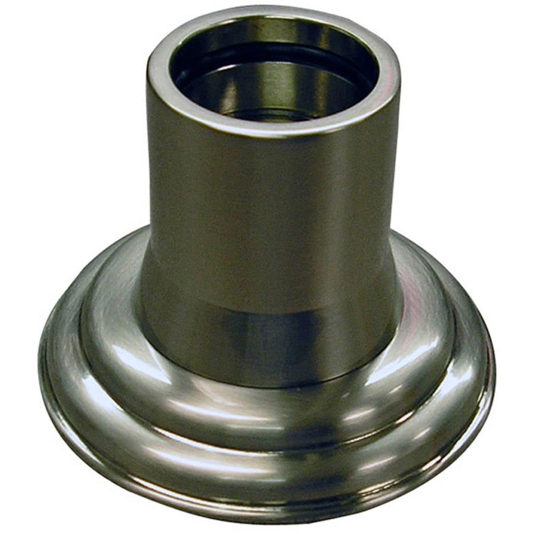 Decor Plumbing 1" Round Shower Rod Flange, Pair