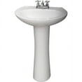 thumbnail image 1 of Decor Plumbing Doncaster 18" Pedestal Lavatory Sink, White, 1 of 2