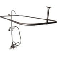 Decor Plumbing Gooseneck Tub/Shower Unit for Cast Iron Tub