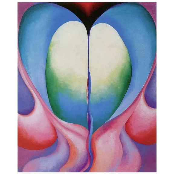 Decor Poster. Fine Graphic Art Design. Halved Heart. Home Shop Wall Art. 11 x 17 Inch Poster