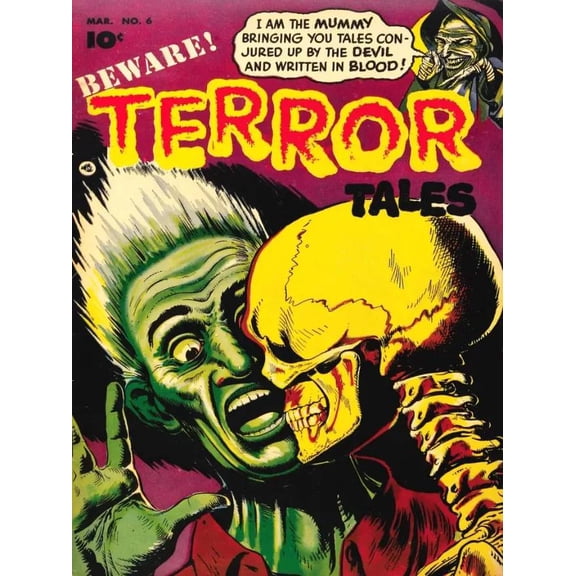 .Decor Poster.Home Room wall.Interior Art design.Terror Monster cover.Scary 24 x 36 Inch Poster