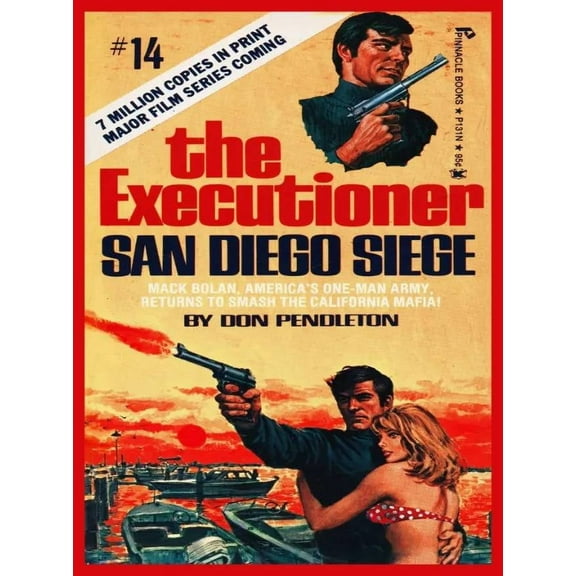 .Decor Poster.Room home wall.Retro book cover Pendleton's The Executioner 11 x 17 Inch Poster