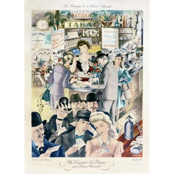 .Decor Poster.Room interior.Vintage wall art.French Nouveau store. Eleven 11 x 17 Inch Poster