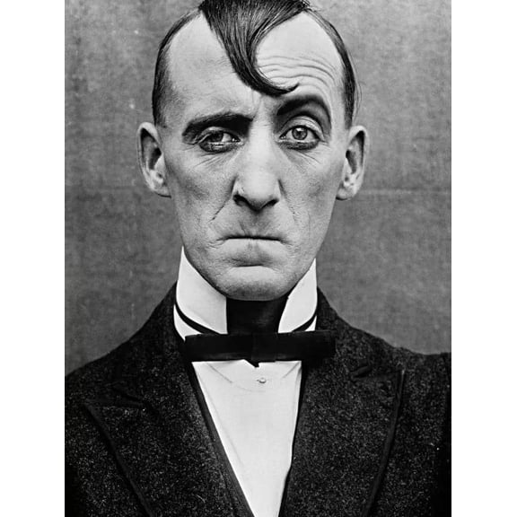 .Decor Poster.Vintage Interior wall design.Weird bizarre b&w photograph 16 x 24 Inch Poster