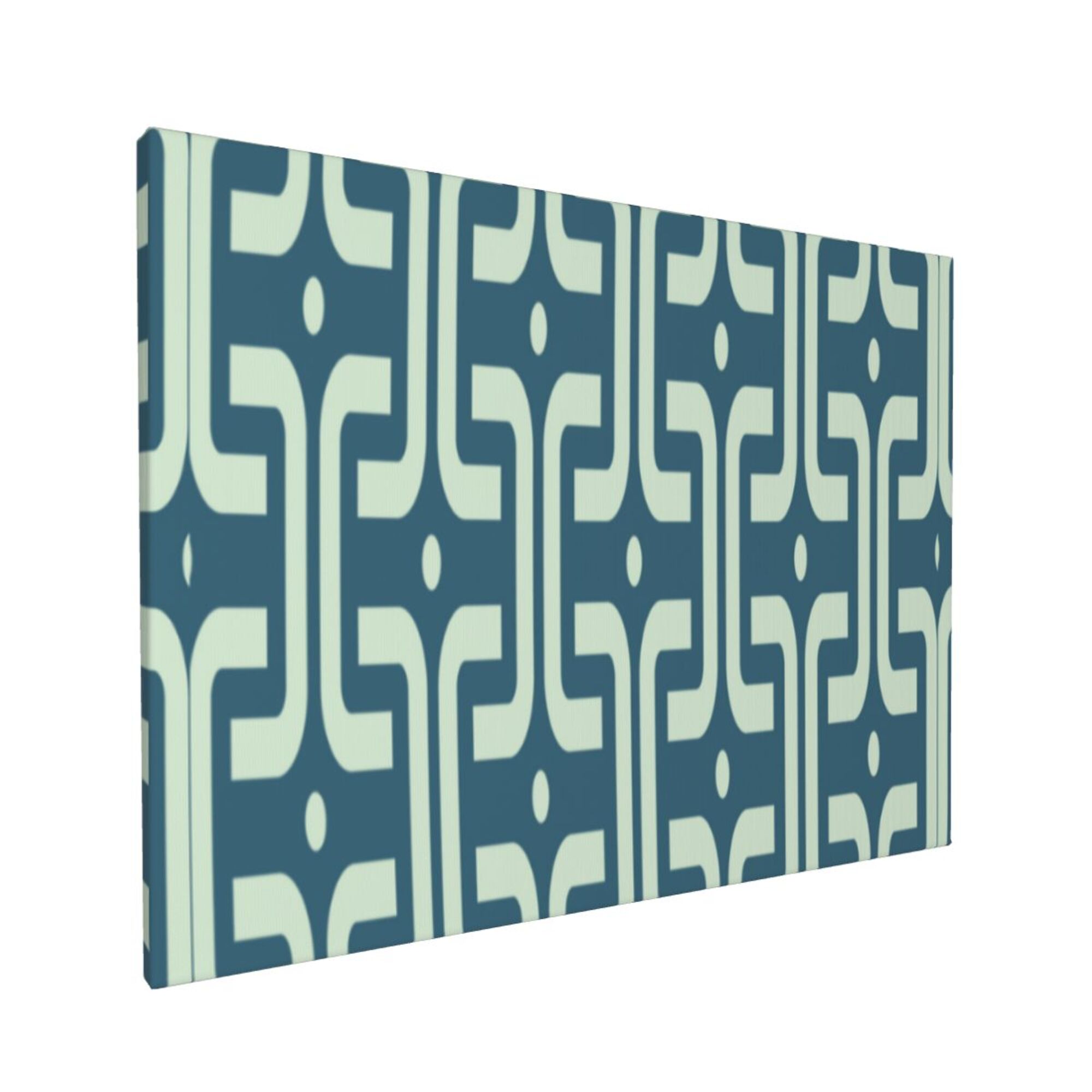 Decor Seamless Floral Pattern Background Wall Decor Bathroom Canvas