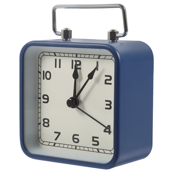 Decor Square Small Alarm Clock Decorative Child Student