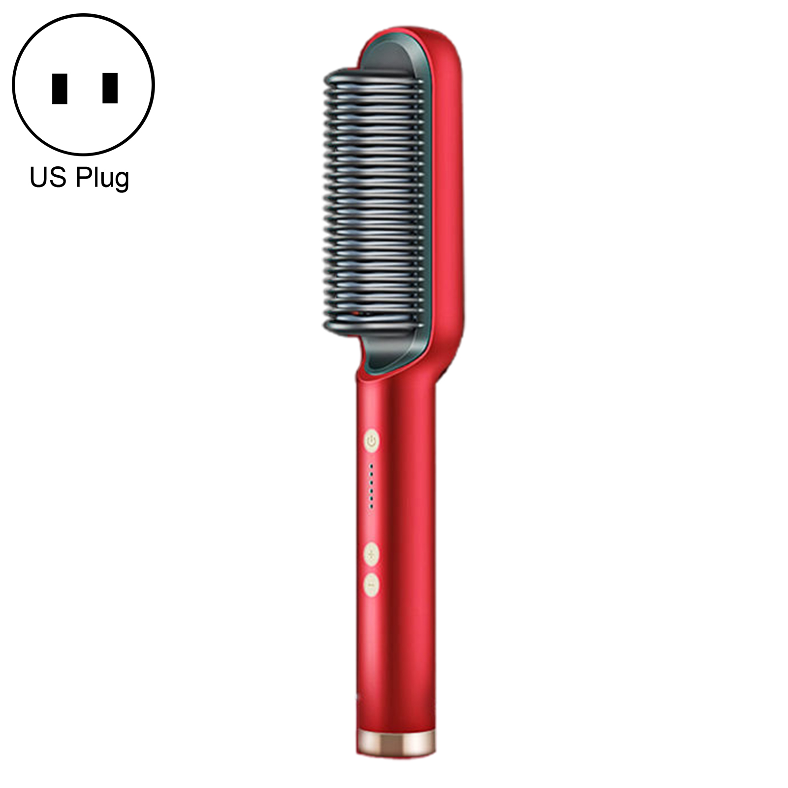 Multi-function Hair Straightener Comb Red Light Anti-Scald Hair