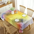 thumbnail image 1 of Decor Table Coffee Room Dining Room Living for Cover Table Rectangle Pattern Graffiti Colourful Tabl, 1 of 5