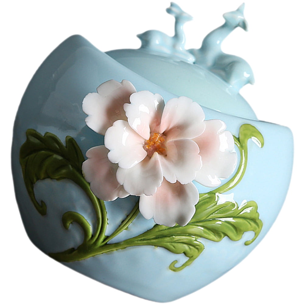 Decor Tea Leaves Canister Tea Canister with Lid Ceramic Tea Canister ...