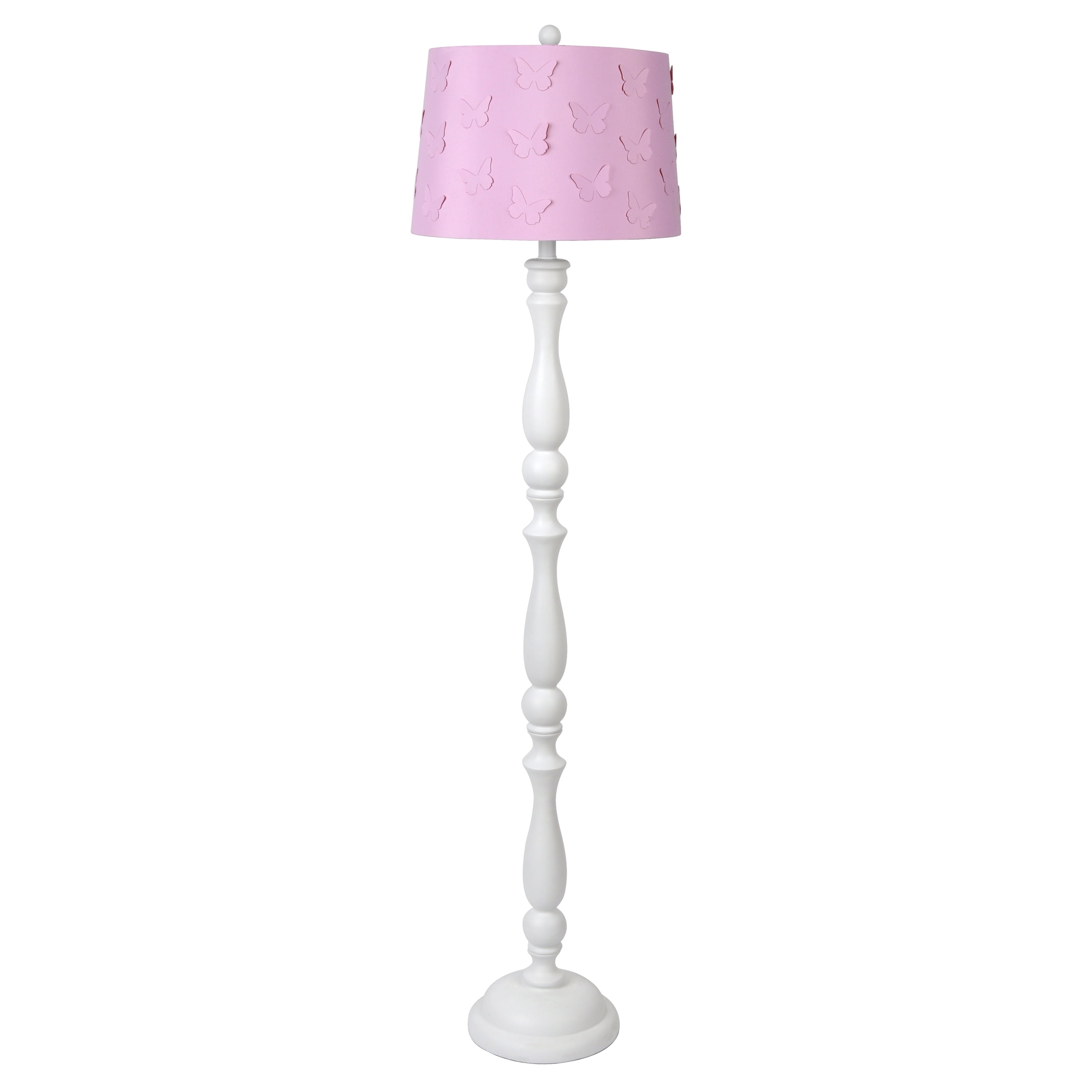 Pink tall sale lamp