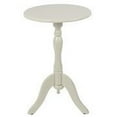 thumbnail image 1 of Decor Therapy Simplify 1-Drawer Narrow Accent Table, End Table, 24" x 15" x 15", Buttermilk Finish, 1 of 6