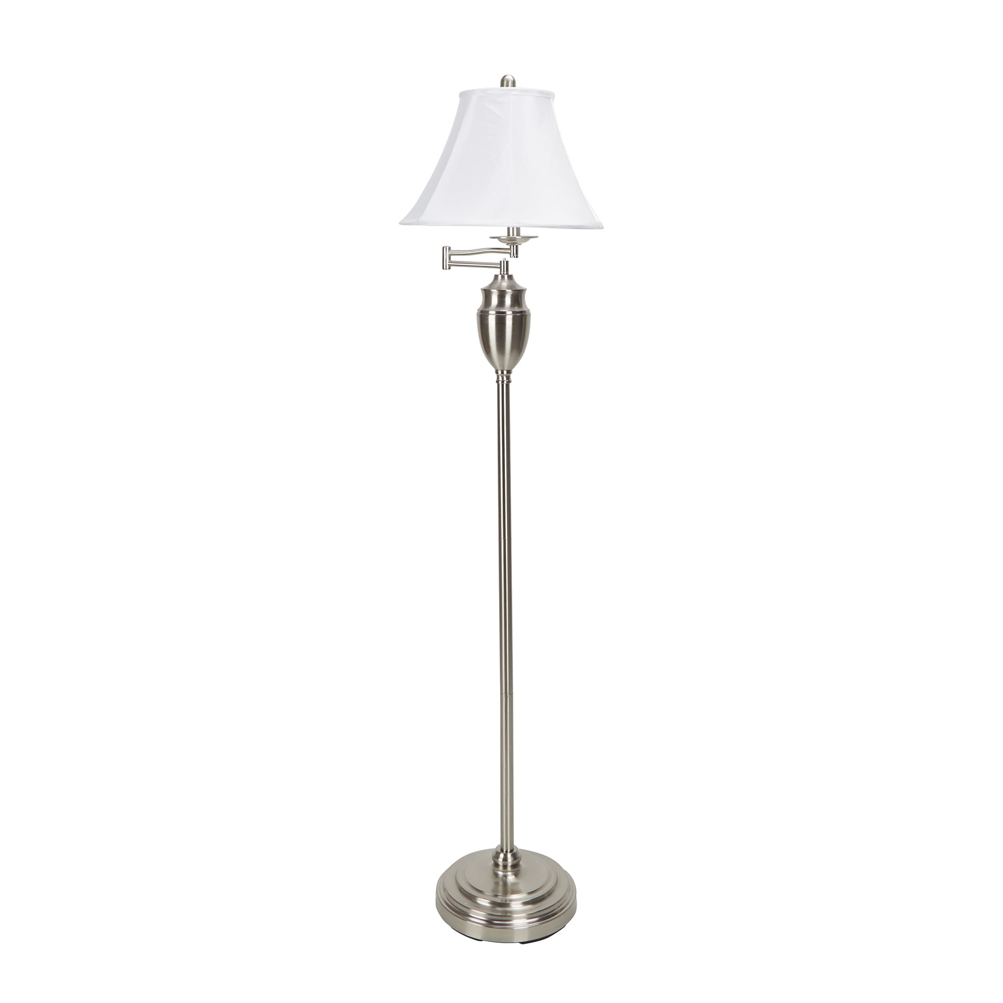 65'' Floor Lamp with Remote Control, for Bedroom/Living  Room/Office,3000k-5500k Standing Light with Linen Lampshade, Timmer( 36W  Bulb Included)