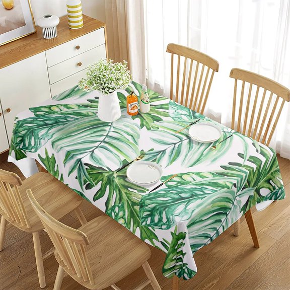 Decor Wedding Table Dining Kitchen Tablecloth Fabric Waterproof Decoration Party Holiday Tablecloth