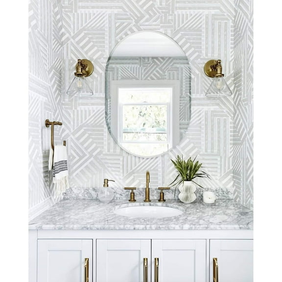 Khloe Modern bathroom mirror