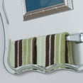 thumbnail image 1 of Decor Wonderland Frameless Ridge Mirror 28" x 22", 1 of 5