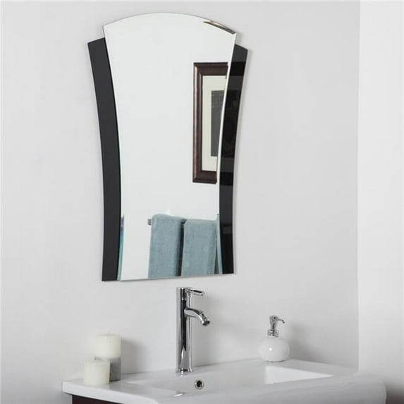 Decor Wonderland SSM121500-1 Deco Bathroom Mirror - Silver
