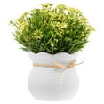 thumbnail image 1 of Farmhouse Style Coffee Table Decor with Faux Bonsai Plants in Potted Foam for Rustic Home, 1 of 6