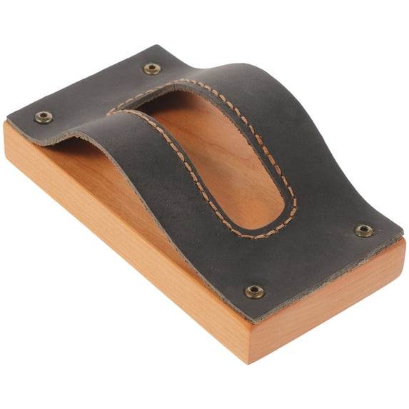 ifundom Business Card Display Holder Wood Black 1Set