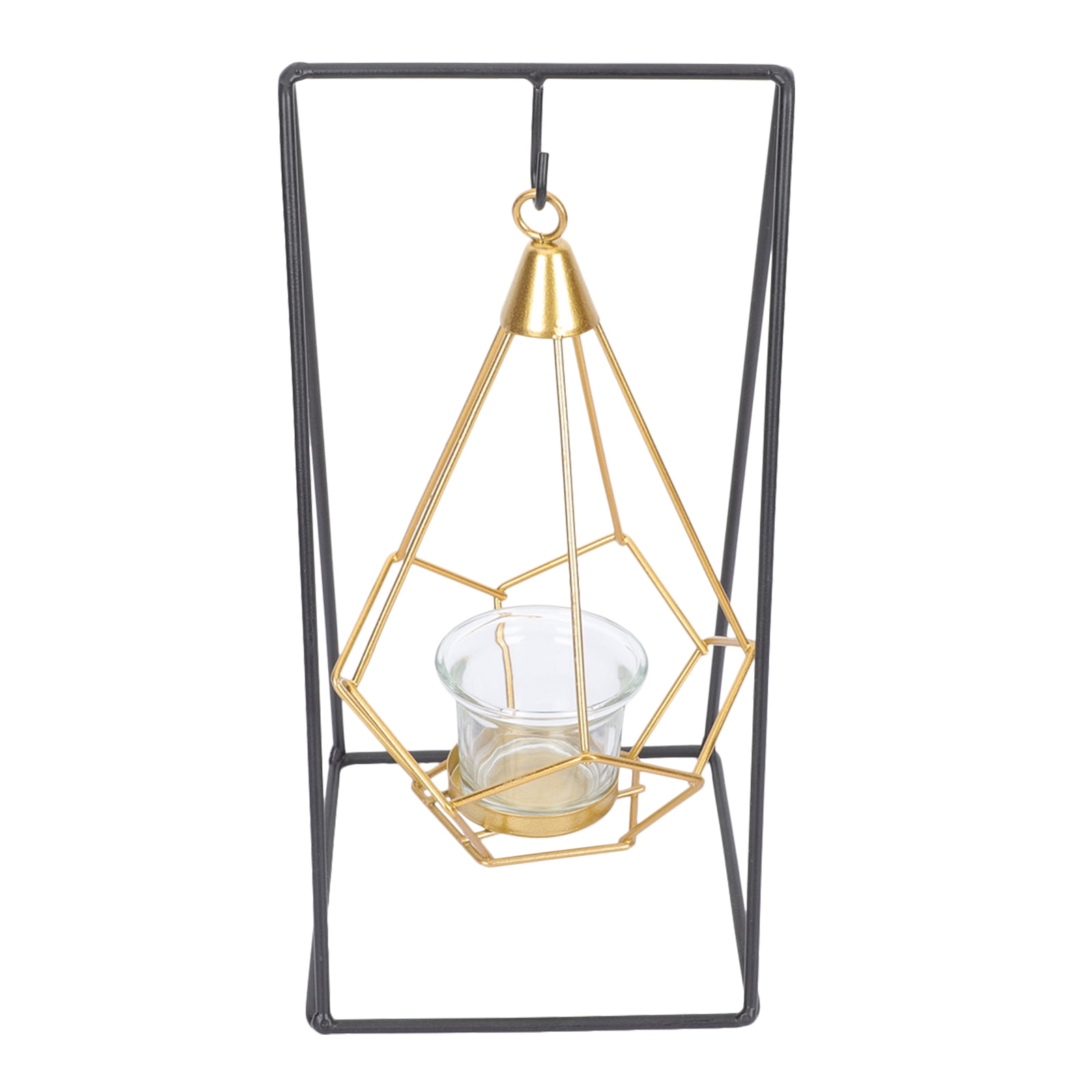 Decor for Table Candlestick Geometric Gold Tealight Holder Nordic